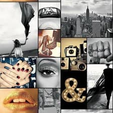 Image of Glitz photographic Print Wallpaper Glitter Shimmer Sparkle Photo Shoot Skyline