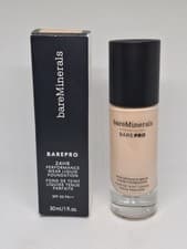Image of bareMinerals BarePro 24HR Performance Wear Liquid Foundation 30ml ASPEN 04 BNIB