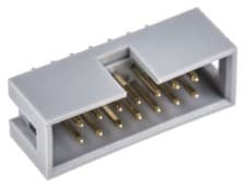 Image of ASSMANN WSW AWHW Series 2.54mm Pitch Through Hole IDC Connector, Male, 14 Way, 2