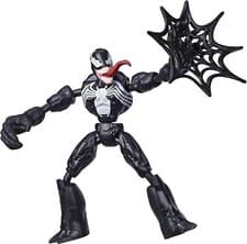 Image of Marvel Spider-Man Bend and Flex Venom Action Figure Toy, 30 cm Flexible Figure,