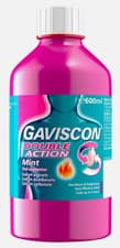 Image of Gaviscon Double Action Mint Liquid 600ml – Heartburn Relief