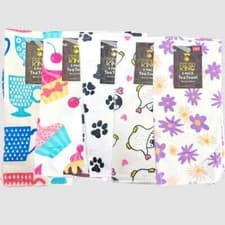 Image of Cotton Tea Towels Kitchen Tea Towels Pack Of 3 Tea Towels Towel Dish Cloth