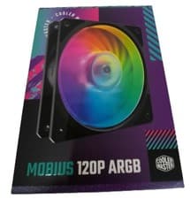 Image of Cooler Master mobius 120P ARGB 120mm PC case cooling fan