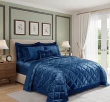 Image of Luxury 2 PLY Heavy Weight Mink Blanket King Size Reversible Thermal Bed Throw