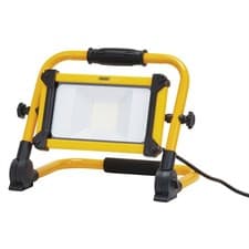 Image of Draper 110V SMD LED Folding Site Light Cast Aluminium 50W 5500 Lumens Worklight