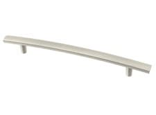 Image of LOT OF 3 Brainerd 160mm Caroline Satin Nickel Arch Cabinet Pulls