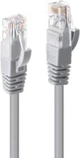 Image of Lindy 0.3m Cat.6 U/UTP Ethernet Cable, Grey