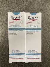 Image of Eucerin Atocontrol Calming Face Cream 2 x 50ml BRAND NEW SEALED