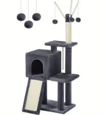 Image of Cat Tree Scratching Post Adult Cat, Play for Cats And kittens Activity Centre