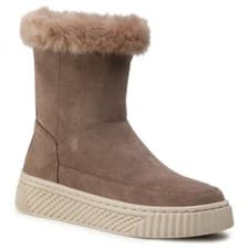 Image of GEOX D Licena Ankle boots - DK Beige - UK 6/EU 39/US 9/254cm - BNIB