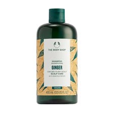 Image of THE BODY SHOP Ginger Shampoo Anti-Dandruff Vegan for Dry Flaky Scalp Care 400ml