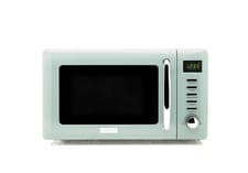 Image of Haden Cotswold Green Microwave Oven 800W Retro Design 20L Capacity Compact