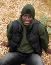 Image of Beechfield Circular Fashion Patch Cuffed Beanie with Engineered Crown