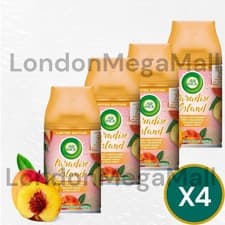 Image of 4 x Air Wick Freshmatic Automatic Refill 250ml - Paradise Island Maldives Mango