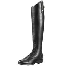 Image of Ariat Heritage Contour Field Zip Mens Tall Boots - Black