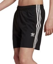 Image of ADIDAS ORIGINALS 3 STRIPES SWIM SHORTS  BLACK  BNWT SIZE S,M RRP £35 LAST 2