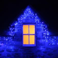 Image of Christmas LED Icicle 200 to 1,000 Multi Function Lights. Outdoor Use, In Tub!