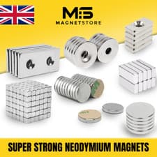 Image of Very Strong Neodymium Magnets - Disc, Block, Cylinder, Countersunk - All Sizes