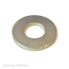 Image of Zinc Plated Extra Thick Table 4 Heavy Flat Washers Imperial Sizes
