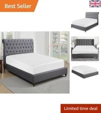 Image of Machine Washable 200 Thread Count Egyptian Cotton Double Fitted Sheet in White
