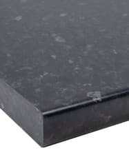 Image of Black Slate Matt Laminate Kitchen Worktop 28mm, Cut to Size + Edging Strip