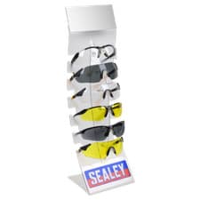 Image of Sealey SSCOMBO1 Safety Spectacle Stand Deal