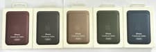 Image of GENUINE OFFICIAL APPLE IPHONE FINEWOVEN MAGSAFE WALLET WITH FIND MY NEW A3131