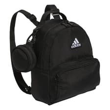 Image of Adidas Must Have Mini Backpack Black With Detachable Pouch Adjustable Straps NWT