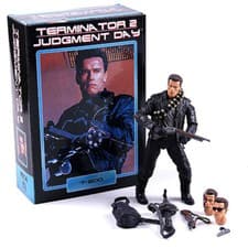 Image of NECA Terminator 2 Judgment Day T-800 New Action Figure Ultimate Deluxe Arnold