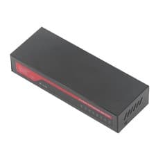 Image of 8-Port Gigabit PoE Switch Robust Fanless Plug-and-Play Metal Wall-Mounted