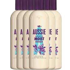 Image of Aussie Miracle Moist Shampoo 6 x 300ml