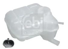 Image of Expansion Tank, coolant Plastic 47884 FEBI BILSTEIN for SAAB OPEL CHEVROLET