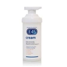 Image of E45 Cream 500g - Soothe Dry, Itching, Flaking, Chapped, Rough and Calloused Skin