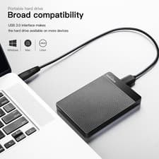 Image of External Storage Hard Drive 500GB 1TB 2TB USB3.0 Back Up HDD For PS4/5 Xbox One