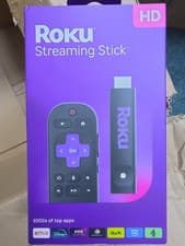 Image of ROKU STREAMING MEDIA PLAYER STREAMING STICK HD 2025 (3840RW) BLACK