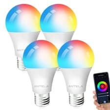 Image of Smart Bulb E27 Alexa WiFi Light Bulbs, 9W 1000LM LED Screw Bulb