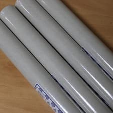 Image of 4 Rolls Taupe Wallpaper Thick Textured Slightly Imperfect Bedroom Study Hallway