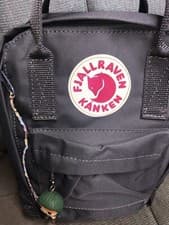 Image of Fjallraven Kanken Dark Gray Mini Backpack