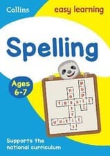 Image of Spelling Ages 6-7, Collins Easy Learning, Paperba