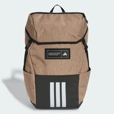 Image of Adidas 4ATHLTS Camper Backpack Tan/Black Gym Travel Training Bag Workout