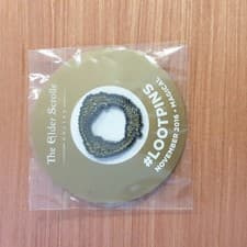 Image of New Loot Crate Gaming November 2016 The ELDER SCROLLS Pin Lootpins