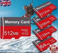 Image of 64M 128M 256M 512M TF Memory Card Class 10 High Speed Free Ship UK Seller