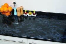 Image of STICKY BACK PLASTIC VINYL BLACK MARBLE D C FIX SELF ADHESIVE FILM 1m X 67.5cm