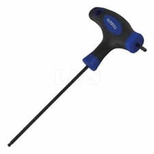 Image of Ball Ended T Handle Hexagon Key 4mm - Faithfull