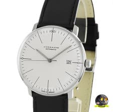 Image of Junghans Max Bill Automatic 027/4002.02 Sapphire Men's watch 38mm NEW with Box