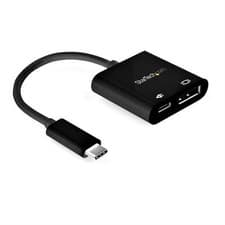 Image of StarTech USB C to DisplayPort Adapter with Power Delivery - 8K 60Hz /4K 120Hz...