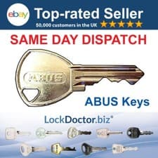 Image of Replacement ABUS 65 Series (Keyed Alike) Padlock Keys | FREE SHIPPING (RM48)