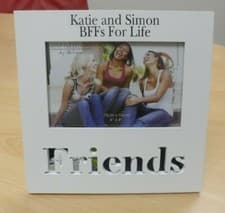 Image of Personalised Friends Frame 4 x 6