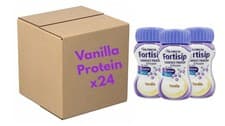 Image of Fortisip Compact Protein Vanilla – 125ml Bottles (Case of 24)