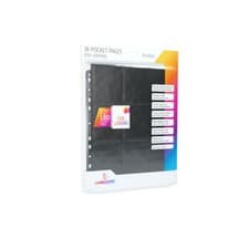 Image of Gamegenic Sideloading 18-Pocket Pages 10 pcs pack Black - Brand New & Sealed